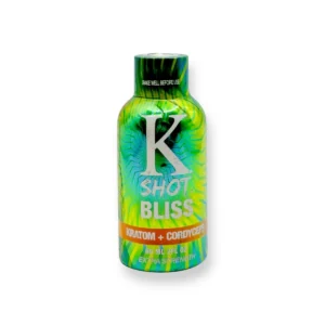 k shot bliss extra strength kratom cordyceps 60ml 62379